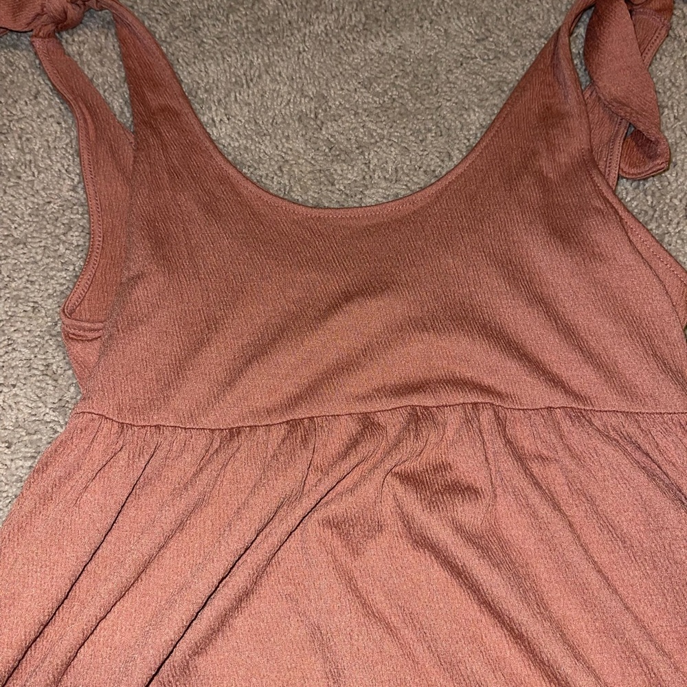 Shoulder tie dress - Picture 3 of 6